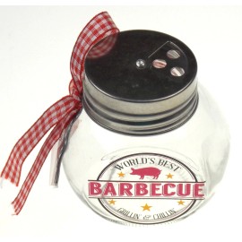 DEI Dennis East Worlds Best Barbecue Glass Spice Rub Jars Recipe Grillin Chillin