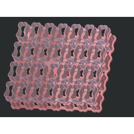 Dog Bone Multicutter (1" x 28 bones) With Pusher & Handle