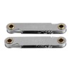 Marhynchus 2pcs Imperial Thread Gauge 55°+Metric60° Stainless Steel Screw Step