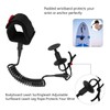 Keenso Bodyboard Leash Surfingleash Adjustable Surfboard Leash Leg Rope Protects