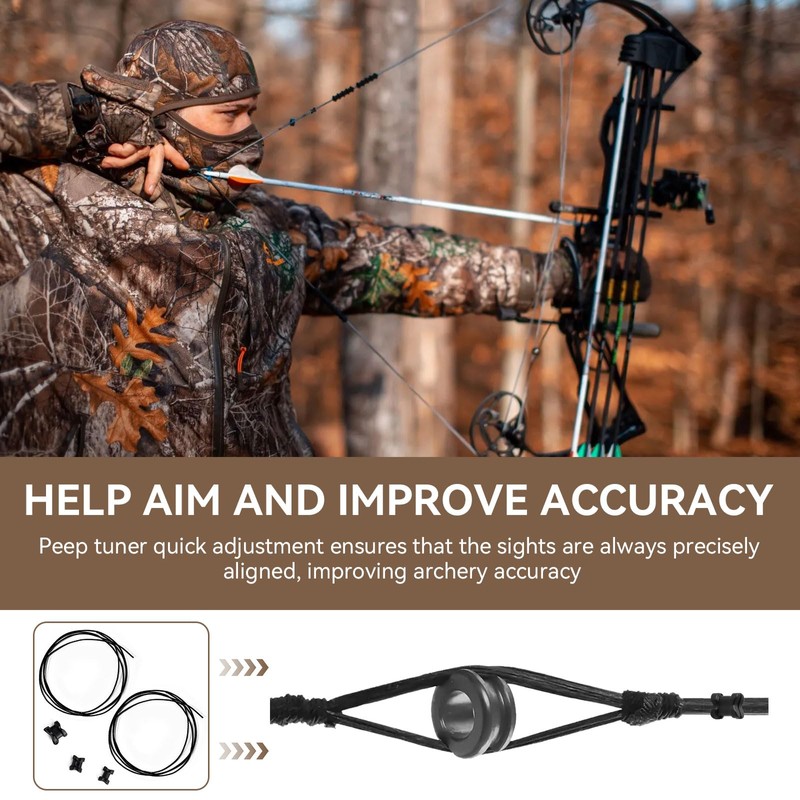 Archery Peep Tuner Replacement for Bowmar Archery, Peep Tuners Archerys,