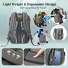Bakeling 16 in 1 Baby Diaper Bag Backpack, Multifunctional Travel