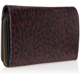 Betsey Johnson Spider Wallet Crossbody, Purple