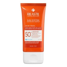Rilastil Sun System Velvet Touch Spf 50+ 50ml Protector Solar Facial Textura Aterciopelada