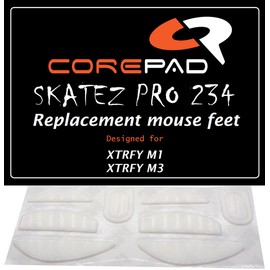 Corepad Skatez PRO XTRFY M1 RGB/XTRFY M3 RGB Mouse Sole, 2 Sets