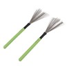 Drum Brush Steel Wire Maple Wooden Handle Percussion Tool Instrument