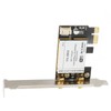 Wireless Internet Card 2.4Ghz 5Ghz 300Mbps High Transmission Rate Black