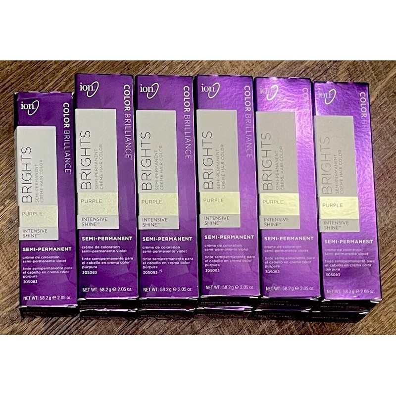 Ion Permanent Brights 2.05oz Semi-Permanent Intensive Shine Creme Hair Color