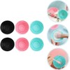 Ipetboom Limpiador de Brochas de Maquillaje 6 Piezas Almohadillas de