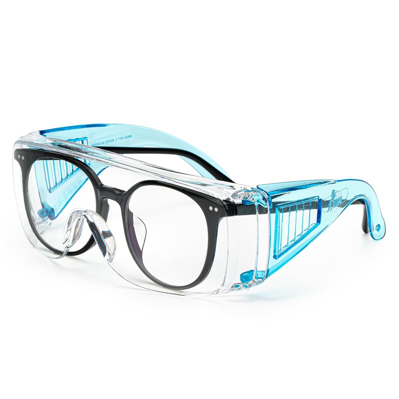 UNCO- Safety Goggles Over Glasses, Protective Goggles, Anti Fog, Work,