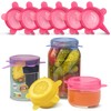 Orblue Silicone Stretch Lids 6-Pack Small for Fresh Food Storage
