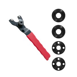 4.5" 5" 5/8-11 Angle Grinder Wrench Grinder Spanner Wrench Grinder Flange Nut 4 pcs for Dewalt Milwaukee Metabo Makita Grinder Parts Bosch Ryobi Black Decker
