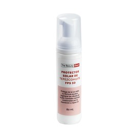 BLOQUEADOR SOLAR SPF 50 TEPEZCOHUITE SIN COLOR 80 ML, TODO TIPO DE PIEL