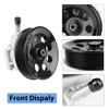 WMPHE Power Steering Pump with Pulley Compatible with Ford F-250
