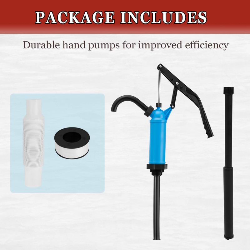 GDDGHS 55 Gallon Drum Pump, Lever Action Barrel Pump Fits
