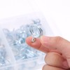 Hilitchi 135-Pcs Double Wire Fuel Line Hose Tube Spring Clips