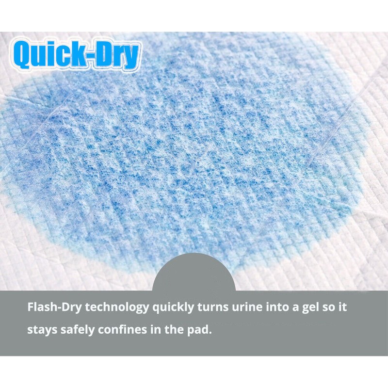Buyockss Heavy Absorbent Disposable Bed Pads Adult Incontinence Pads 50