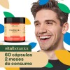 Vitaminas Complejo B Biotina Arandano 60 Capsulas