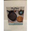 mymini My Mini Limited Edition Snowman Design Waffle Maker, 5”,