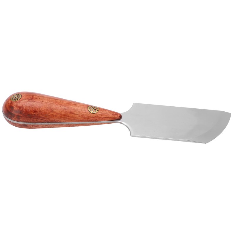 Leather Knife High Speed Steel Wooden Handle Easy Control Widely