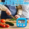 Pack of 6 Digital Kitchen Timer Egg Timer, Digital Magnetic