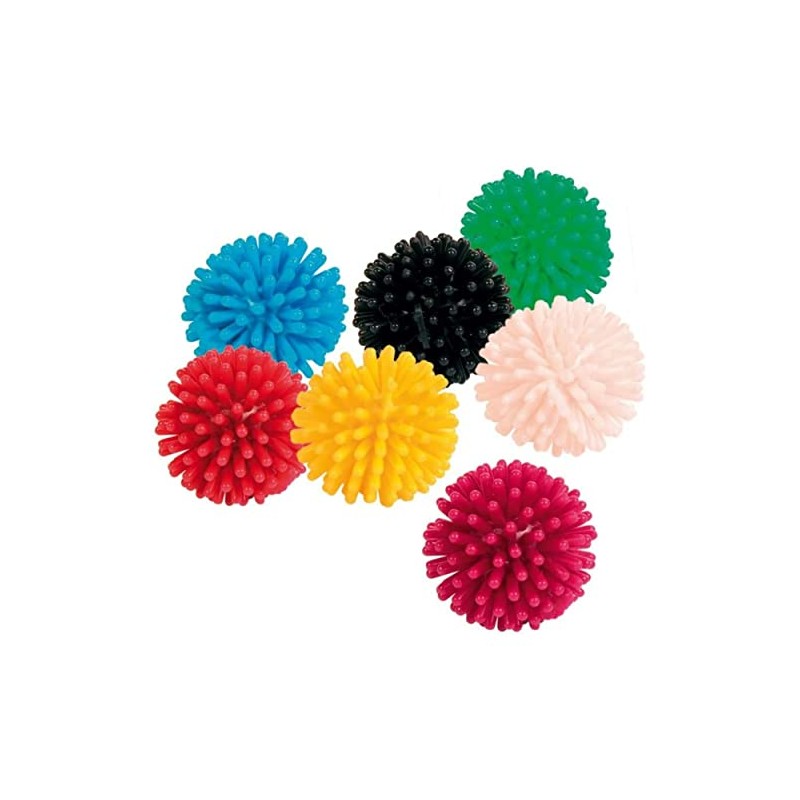 Pack of 7 Hedgehog Ball for cats. Cats are addicted