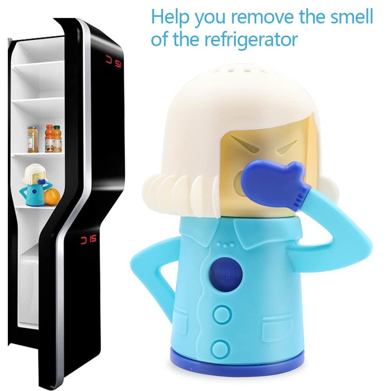 Abnaok Angry Mom Microwave Cleaner and Chilly Mama Fridge Deodoriser