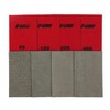 Z-LION 4 Pieces Diamond Abrasive Paper Sheets Diamond Sandpaper for