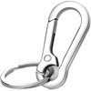 LeTradeJP Titanium Alloy Small Key Chain Key Ring Rust Proof