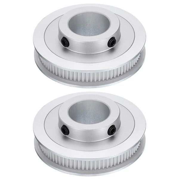 sourcing map 2pcs GT-2 Pulley Synchronous Wheel 80 Teeth 20mm
