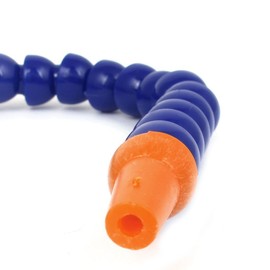 YXQ 3/8 BSPT 16mm ID Round Nozzles Thread Flexible Water Oil Coolant Pipe Hose 3Pcs 40cm Length