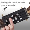 Willoghsa Guitar Folk Chord Assistant, One Key Chord Device, Automatic