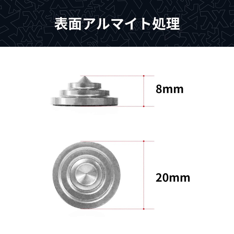 XCMAN Snowboard Round Stomp Pad Snowboard Deck Pad Anti-Slip Stomp