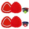 Aruihm 4 Pack Chenille Mop Head Replacements for Ocedar Mop