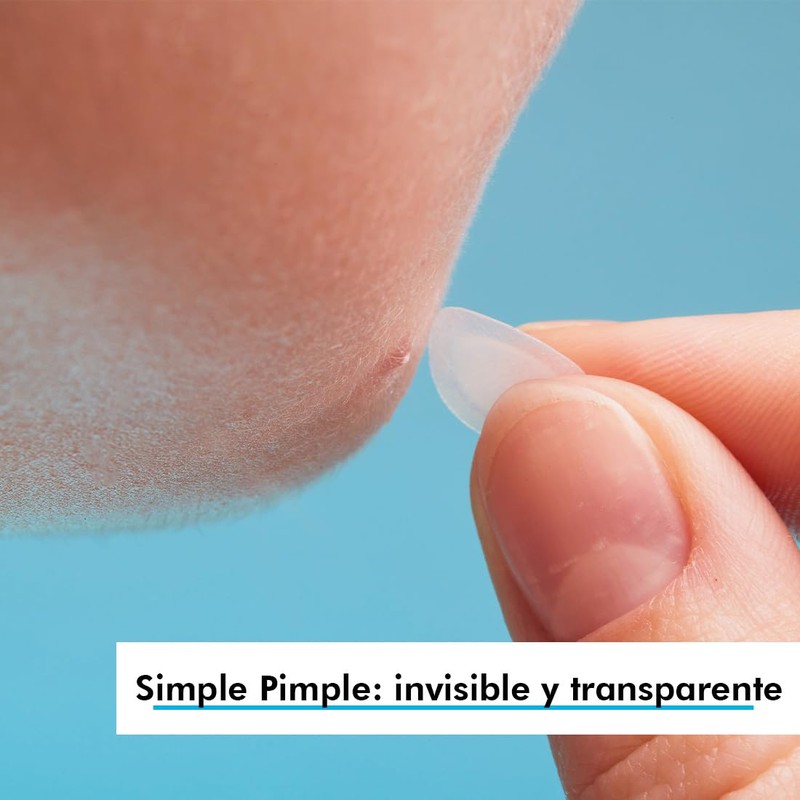 Simple Pimple - Pickel Pflaster, Pimple Patches mit Salicylsäure, Teebaumöl,