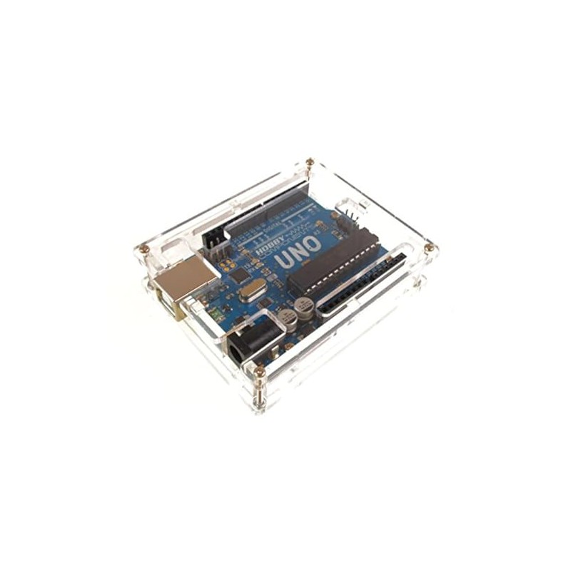Hobby Low profile Perspex Case For Arduino Uno