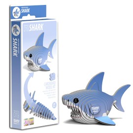 EUGY 3D Shark Model, Craft Kit