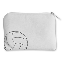 Zumer Sport Actual Volleyball Material Coin Change Purse