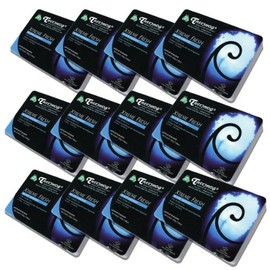 Pack of 12 TreeFrog Xtreme Fresh Under-The-Car Natural Air Freshener (Black Squash Scented)
