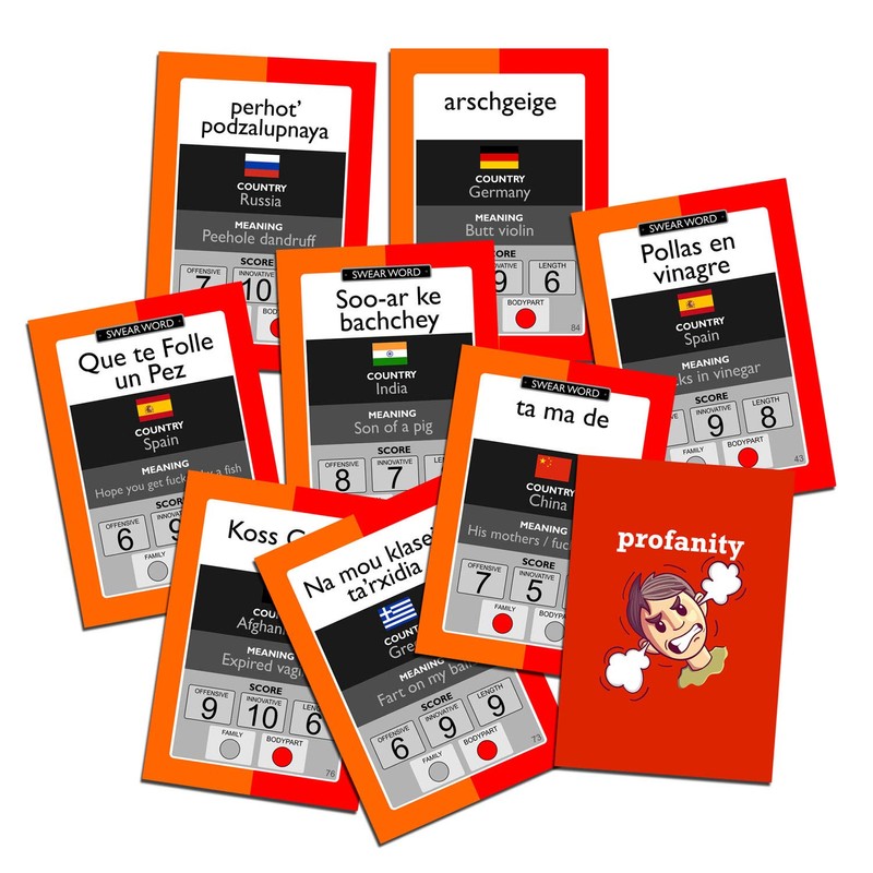 exciting Lives Profanity - Hilarious Party Game