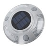 Solar Deck Lights Driveway Dock Lights 12 Led IP68 Waterproof