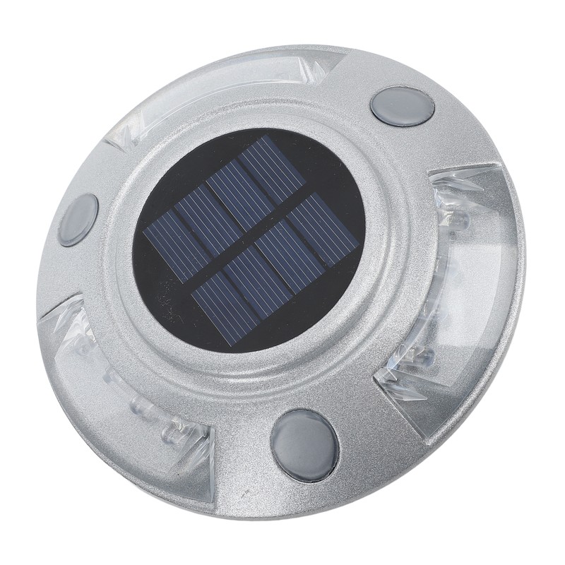 Solar Deck Lights Driveway Dock Lights 12 Led IP68 Waterproof