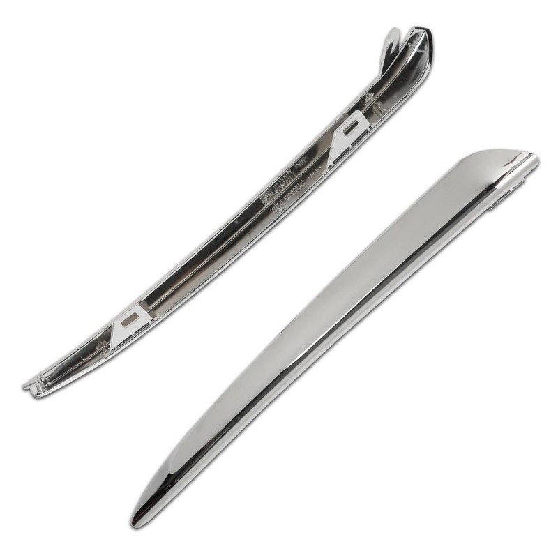 G-PLUS Front Lower Bumper Trim Molding Chrome Compatible with Chevy