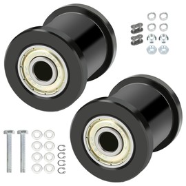 YOXUFA Mini Bike Chain Tensioner with 1-3/4" Roller Replacement for Coleman CC100X CT100U Baja DB30 Doodlebug Motovox MBX10 MBX11 Predator 79cc 97cc 98cc 100cc 2.5 3.0hp Powersport Parts 2 Packs