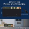 Gigabit 10-Port PoE+ Switch (8 PoE+ Ports, 2 Uplink), 802.3af/at,
