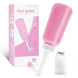 Po Shower Intimate Hygiene - 350ml Portable Bidet for Puerperium & Hospital | Peri Bottle with Waterproof Storage Bags