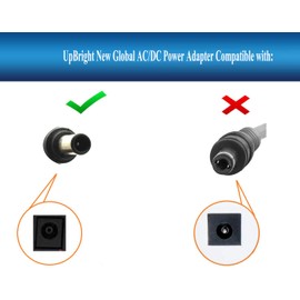 UpBright 12V AC/DC Adapter Compatible with KORG KROME-73 KROME-88 KROME73 KROME88 Portable Music Synthesizer Workstation Keyboard DC12V 3.5A 42W 12VDC 3500mA 12.0V Switching Power Supply Cord Charger