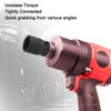 sourcing map 1/2" Drive x 19mm Shallow Impact Socket 12-Point