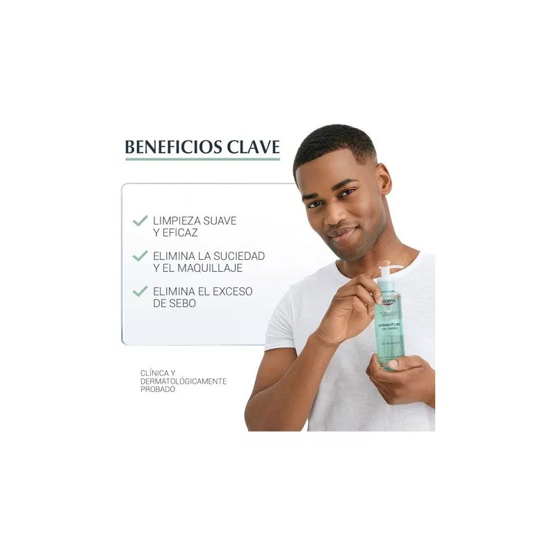 Eucerin Gel Limpiador Facial Eucerin Dermopure Oil Control 200ml Tipo