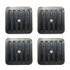 RecDec 4 Pack Mini Split Anti-Vibration Pads Wall Mounting Bracket